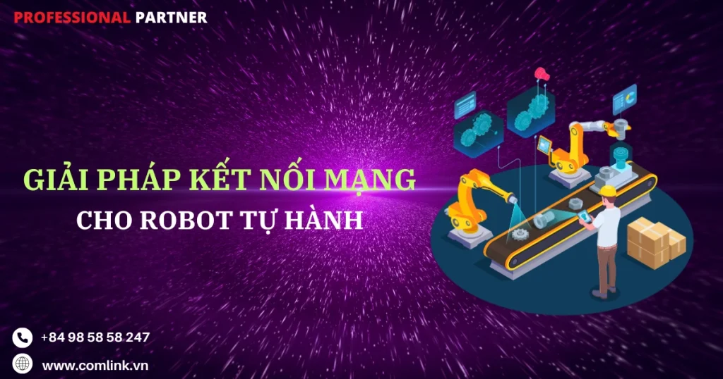 Kết nối mạng cho robot tự hành