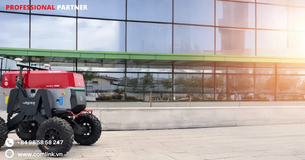 Khó khăn kết nối mạng cho robot tự hành