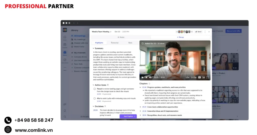 Fellow - Công cụ AI cho cuộc họp