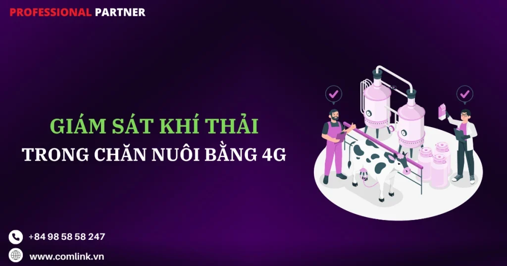 Giám sát khí thải chăn nuôi