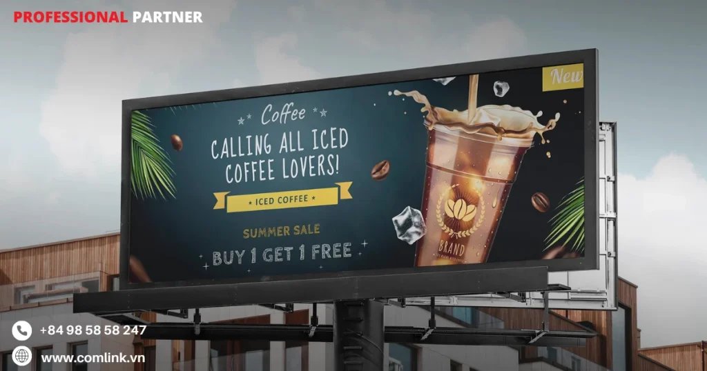 Khó khăn kết nối 5G cho biển quảng cáo