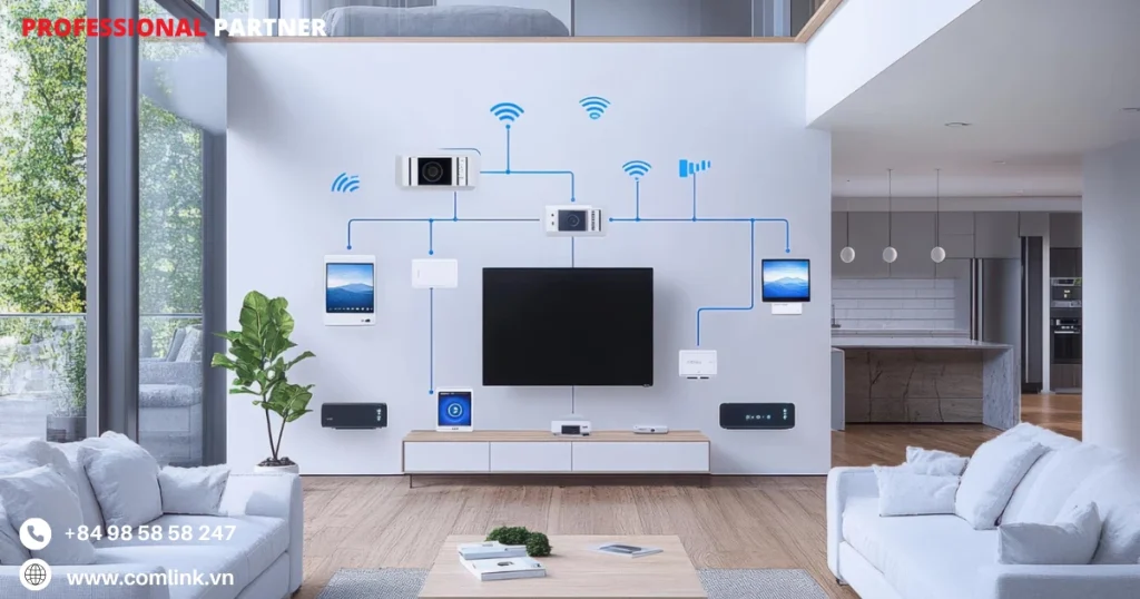 Phủ sóng toàn bộ với chuyển vùng liền mạch