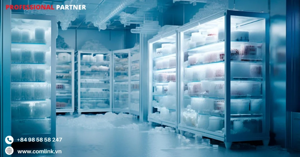 Thành phần của giải pháp giám sát tủ đông y tế