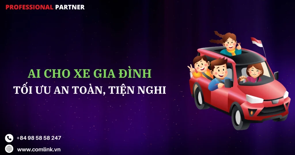 Ứng dụng AI cho xe gia đình