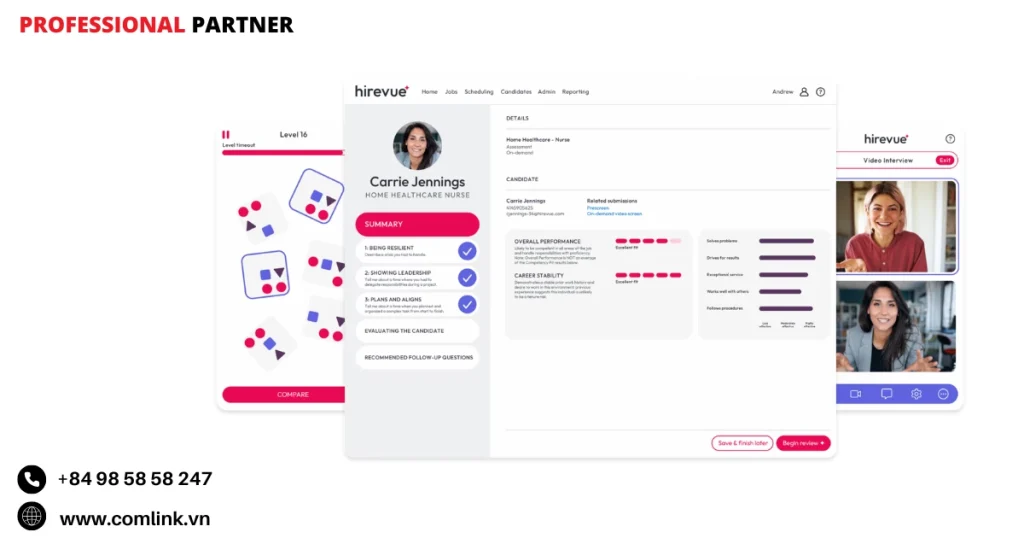 Ứng dụng HireVue