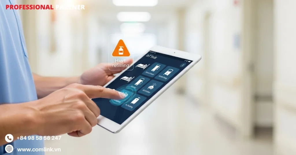 Các ứng dụng chính của IoT khi kiểm soát nhiễm khuẩn