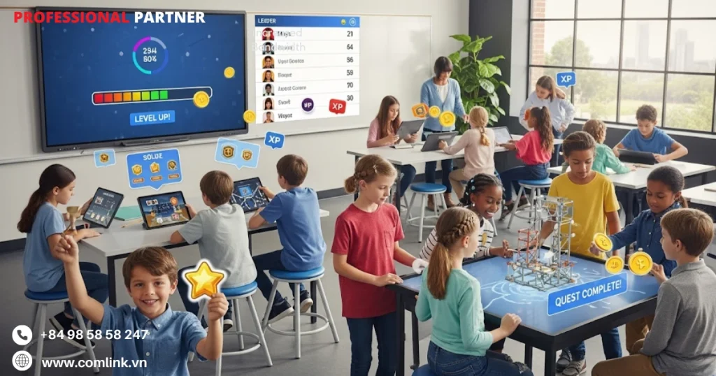 Các yếu tố học tập của gamification