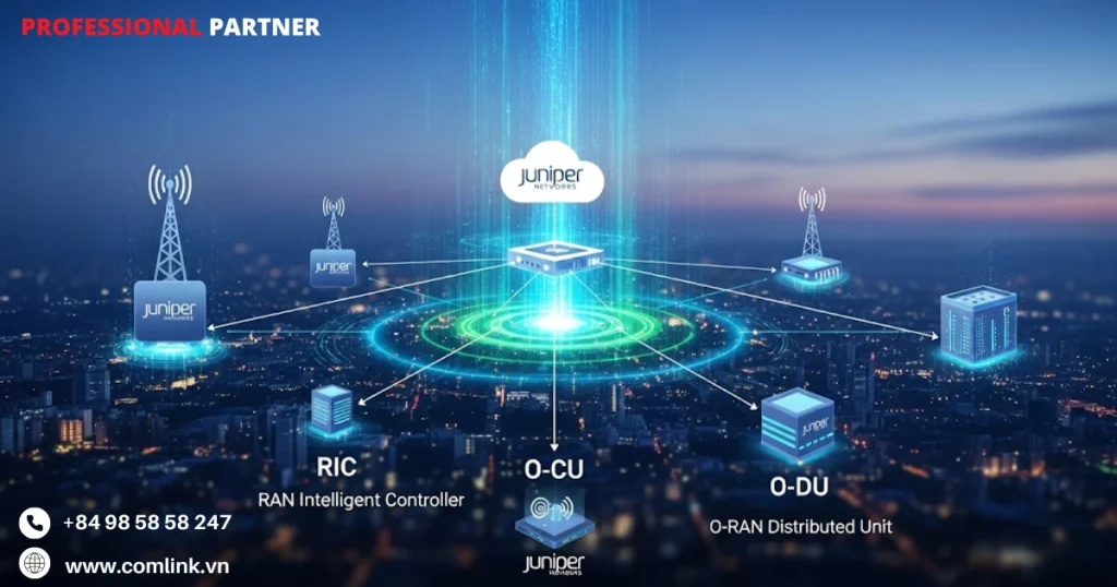 Giải pháp O-RAN của Juniper Networks