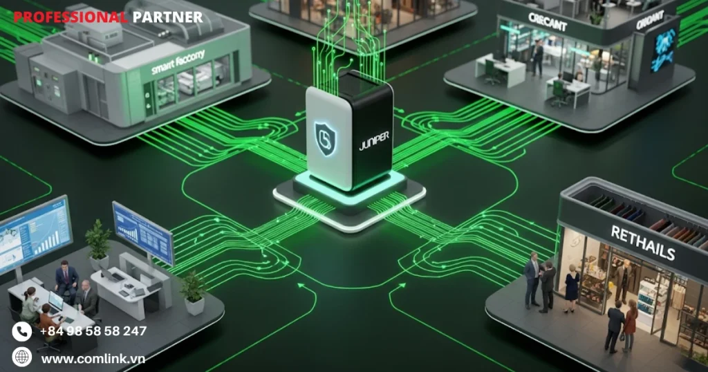 Giải pháp cho doanh nghiệp của Juniper