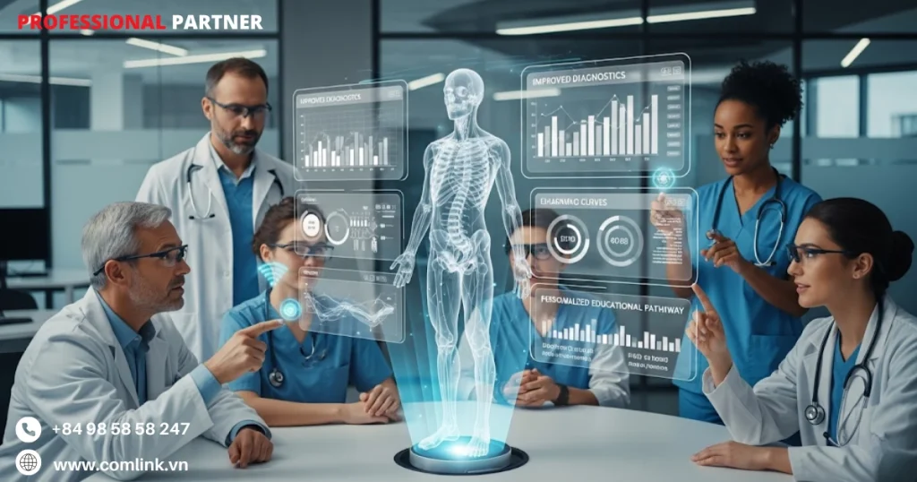 Lợi ích và thách thức khi dùng AI đào tạo y khoa