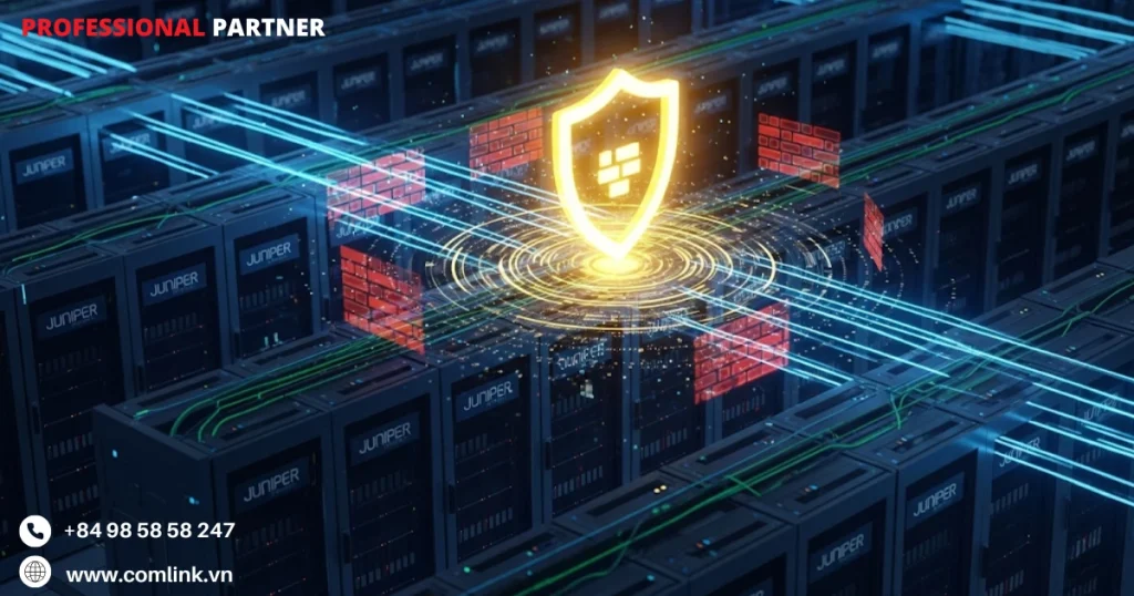 Nền tảng phần cứng và bảo mật của Juniper
