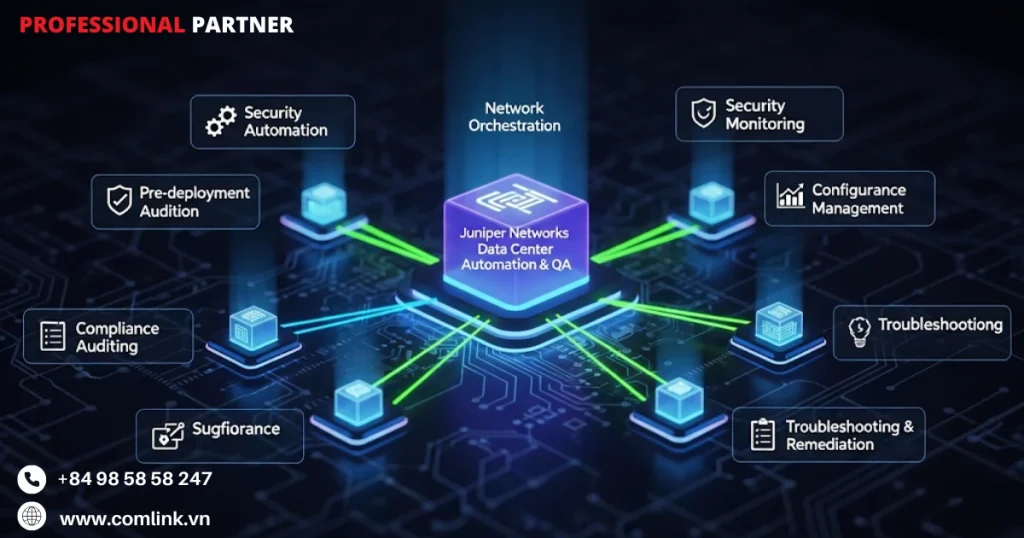 Phạm vi ứng dụng của giải pháp đảm bảo chất lượng của Juniper