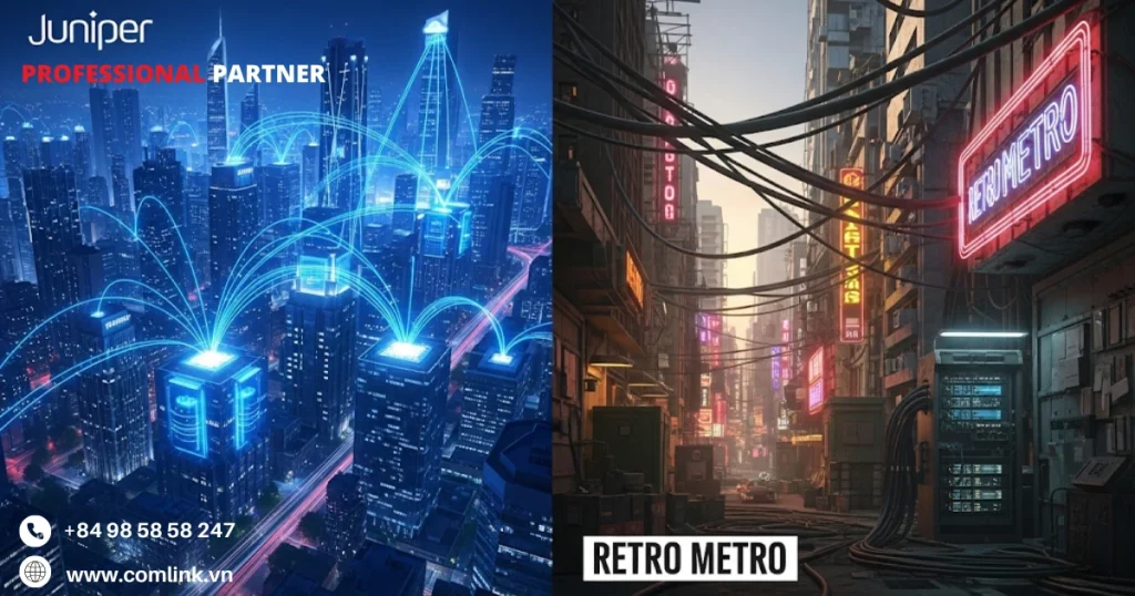 So sánh Cloud Metro và Retro Metro