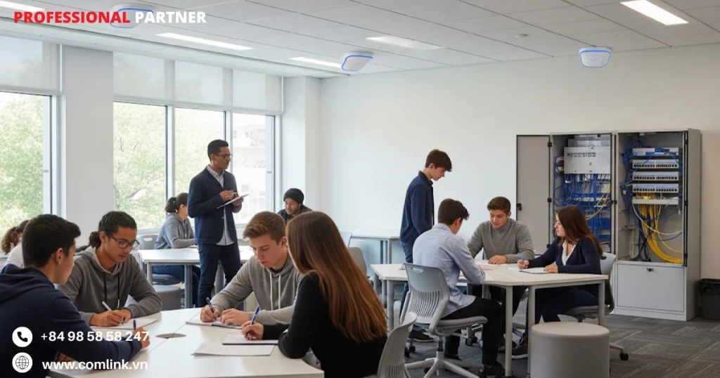 Thiết bị lắp đặt của giải pháp Omada