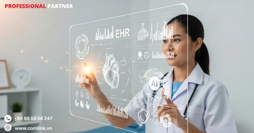 Ứng dụng và lợi ích khi dùng AI phân tích hồ sơ EHR