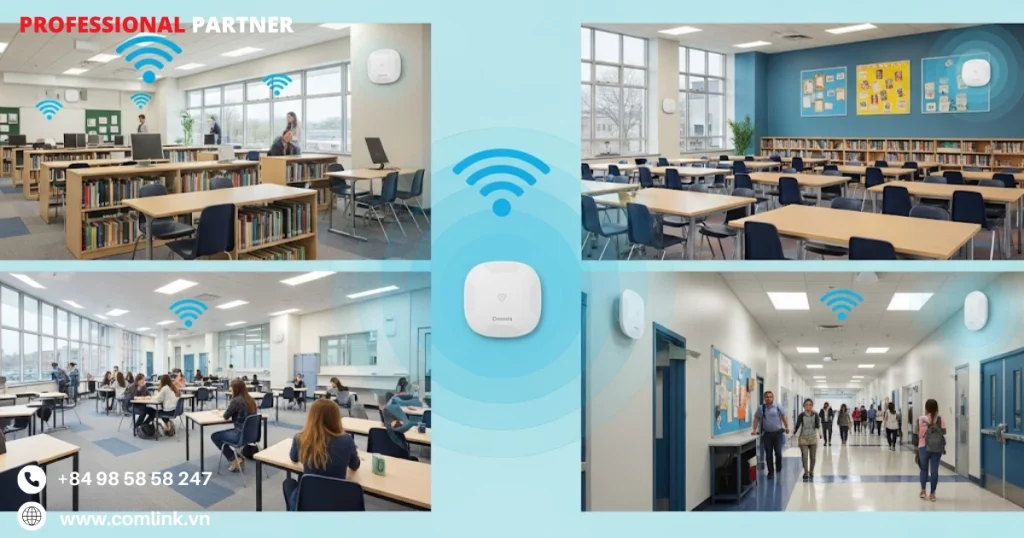 Vai trò và lợi ích của Omada cho trường học