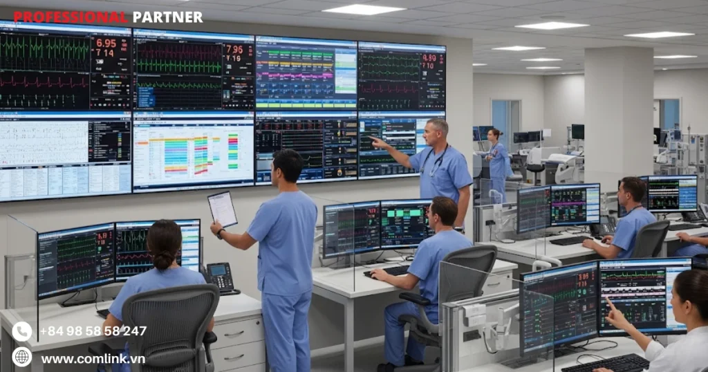 Vai trò và lợi ích của trung tâm giám sát bệnh nhân