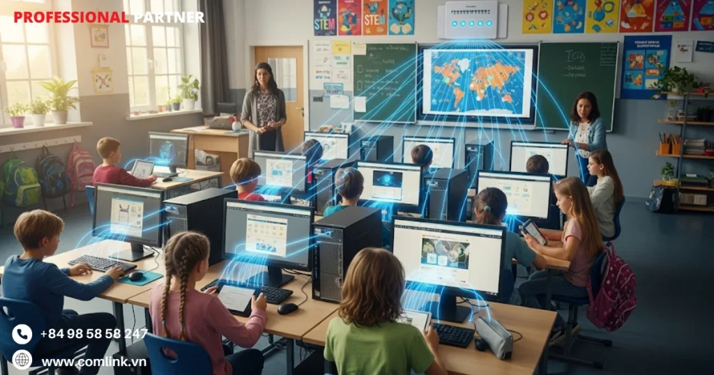 Yêu cầu về kết nối mạng ở trường học