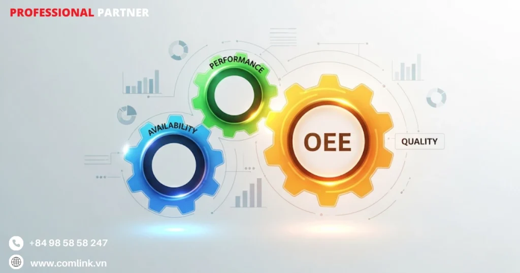 Cải thiện chỉ số của hiệu suất thiết bị tổng thể OEE