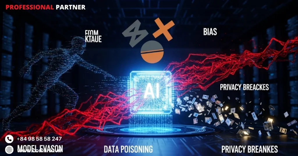 Các mối đe dọa phổ biến với hệ thống AI