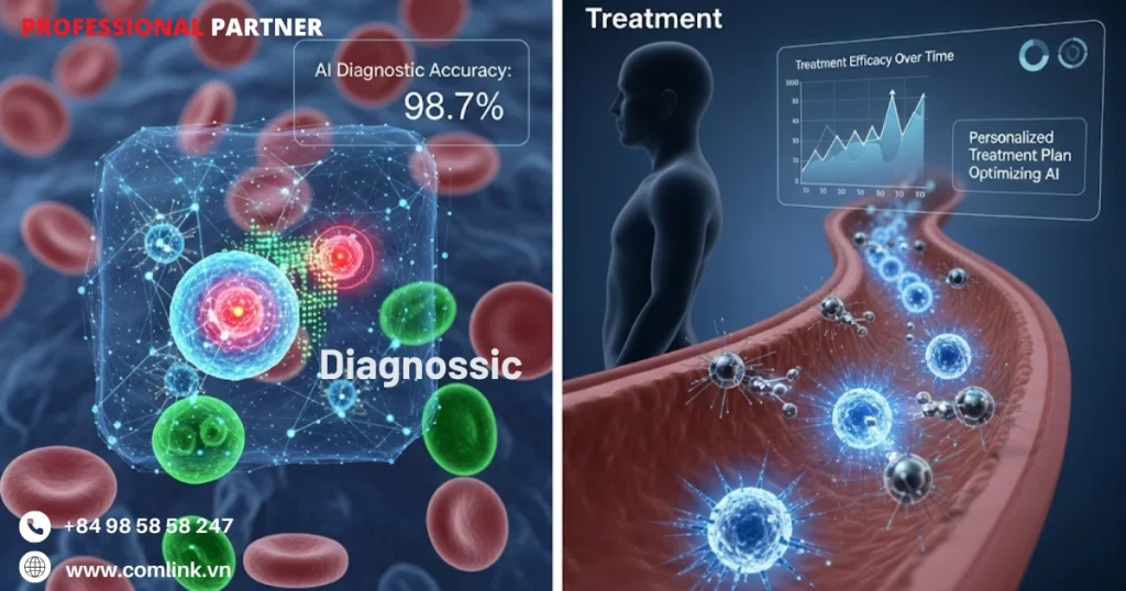Hiệu quả khi dùng AI cho ung thư máu