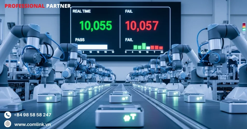 Hiệu quả khi quản lý chất lượng bằng IoT