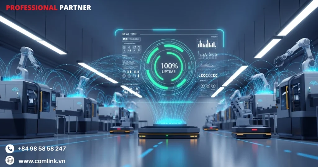 IoT nâng cao hiệu quả OEE như thế nào