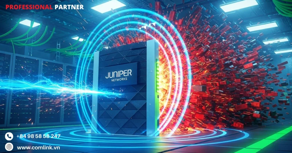 Kiến trúc giải pháp chống DDoS của Juniper Networks