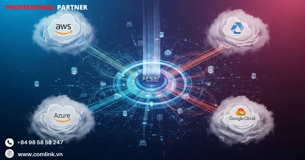 Kiến trúc giải pháp đa đám mây Juniper