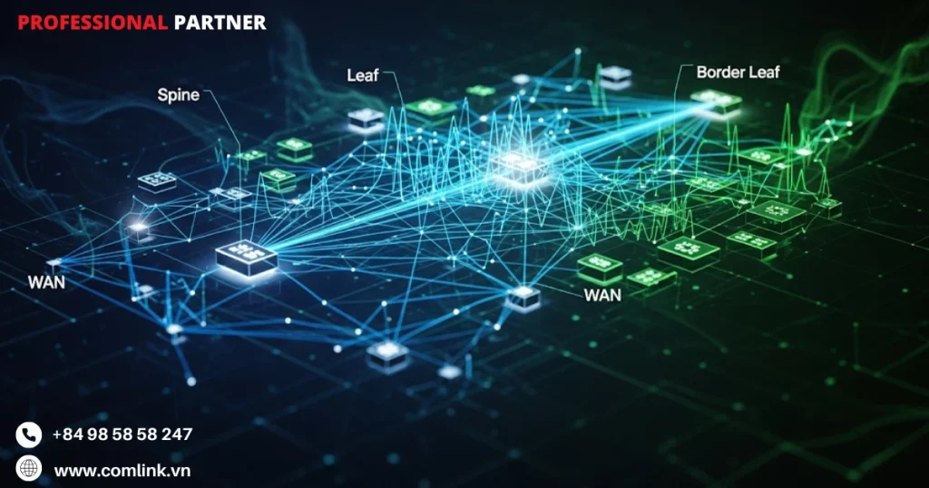 Kiến trúc mạng trong Networking Fabric của Juniper
