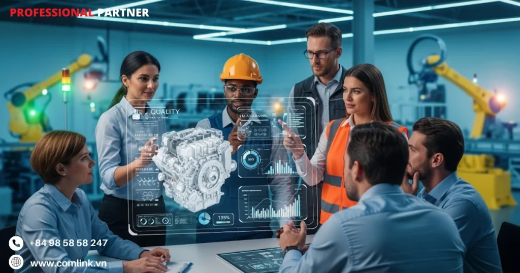 Quy trình vận hành quản lý chất lượng sản phẩm bằng IoT