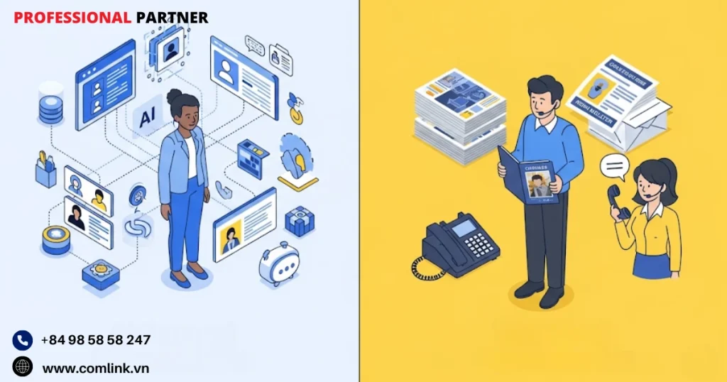 So sánh AI với cá nhân hóa truyền thống