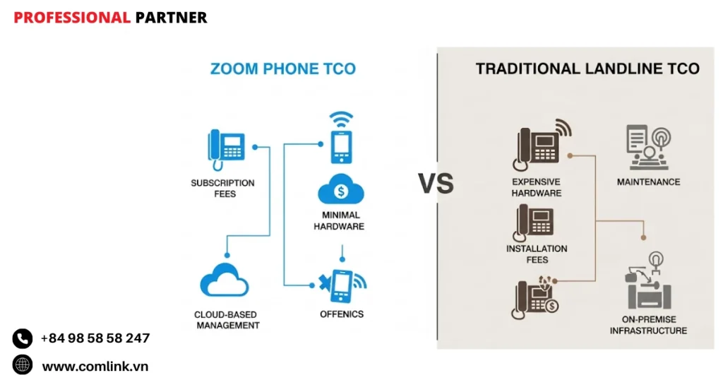 So sánh chi phí triển khai và sở hữu