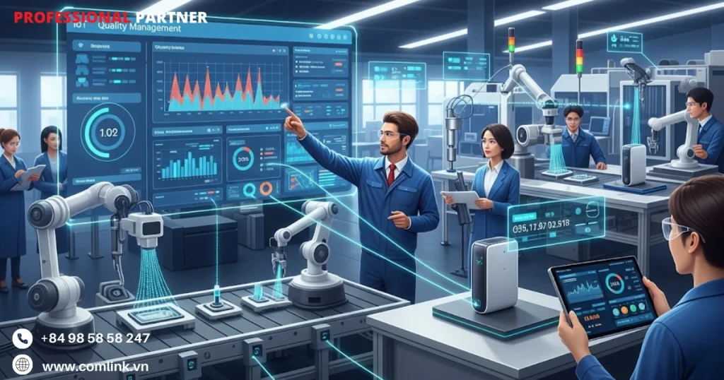 So sánh với quản lý chất lượng truyền thống