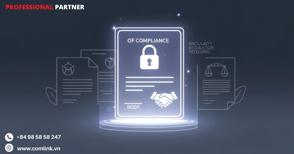 Tăng cường niềm tin và tuân thủ nhờ BCDR