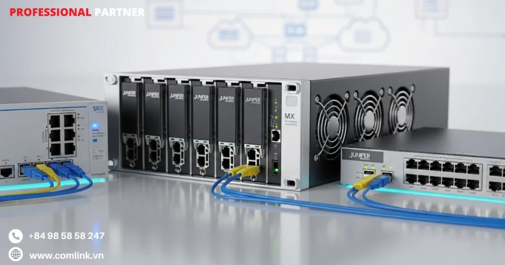 Thành phần phần cứng cốt lõi mạng đa đám mây Juniper