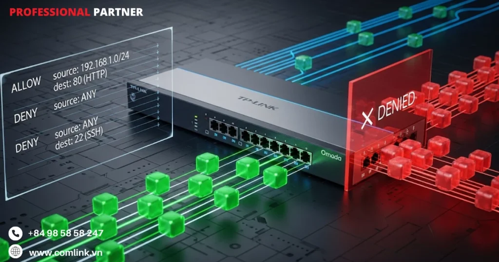 Tính năng bảo mật nâng cao của Omada Switch