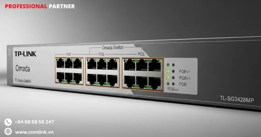 Tối ưu hóa phân phối năng lượng nhờ Omada Switch