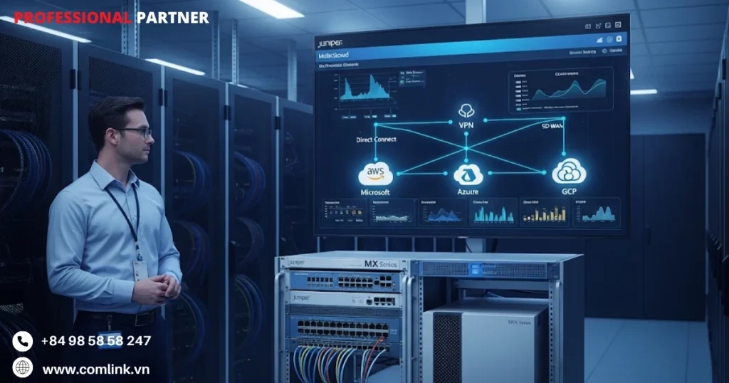 Triển khai mạng đa đám mây của Juniper