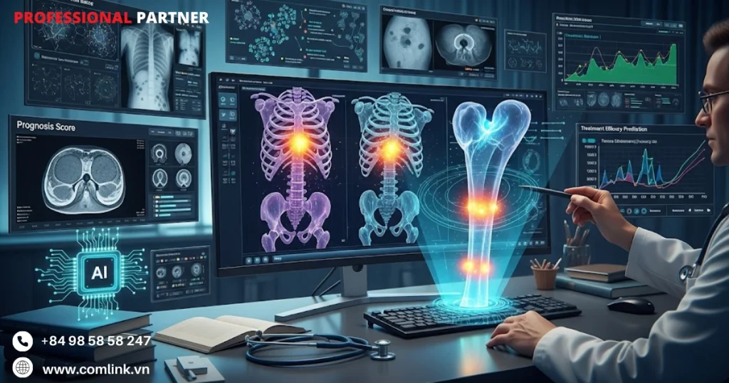AI điều trị và tiên lượng ung thư xương