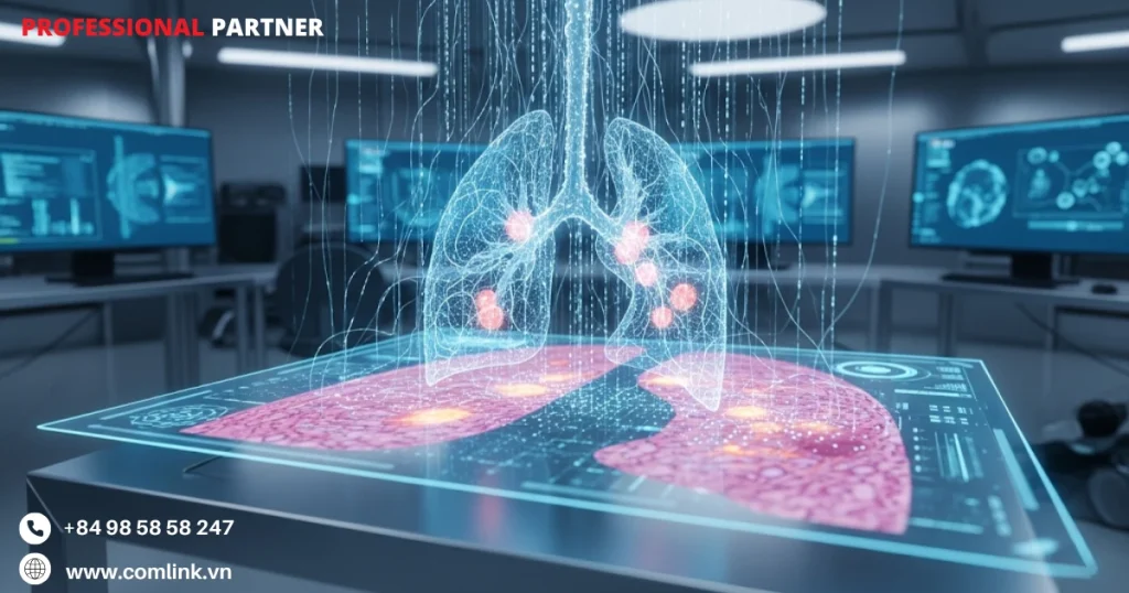 AI nghiên cứu bệnh học ung thư phổi