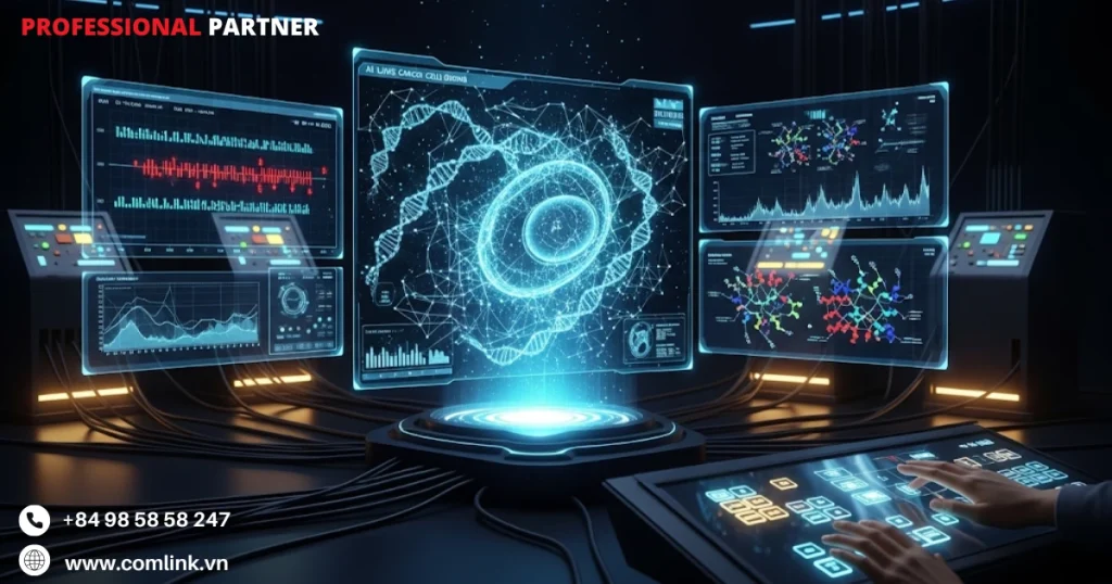 AI nghiên cứu hệ gen ung thư phổi