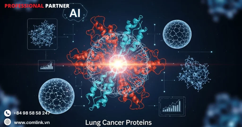 AI nghiên cứu protein ung thư phổi