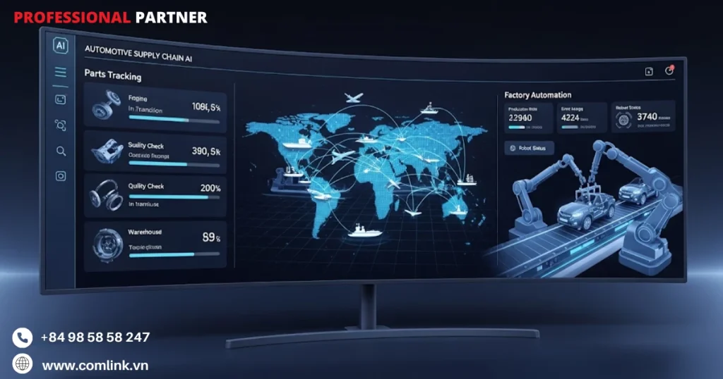 AI quản lý chuỗi cung ứng ngành thương mại điện tử