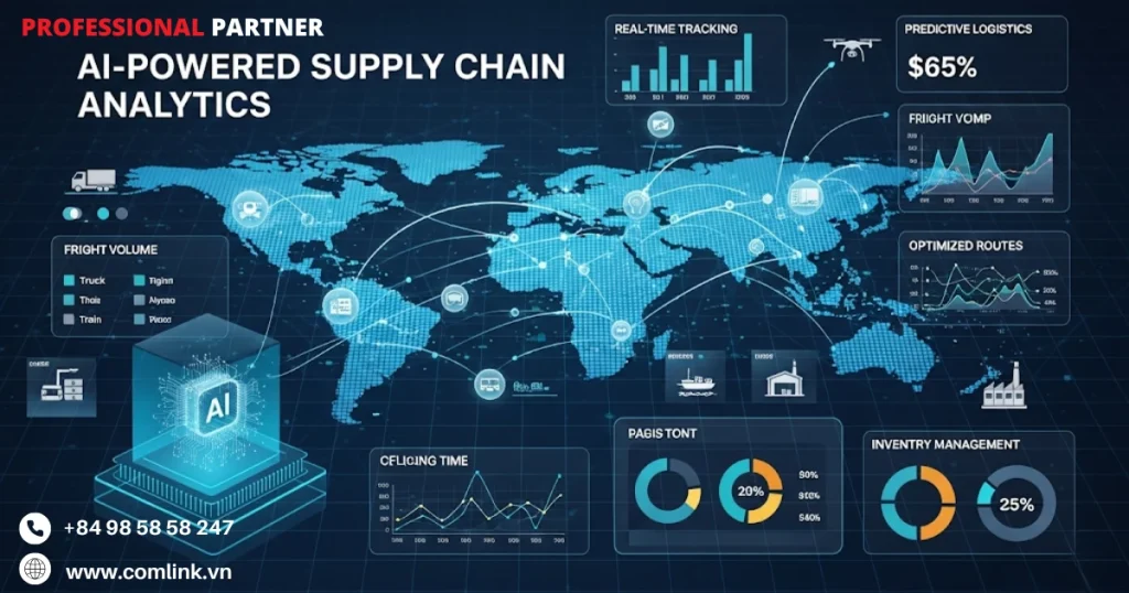 Dữ liệu Logistics và vận chuyển cấp cho AI