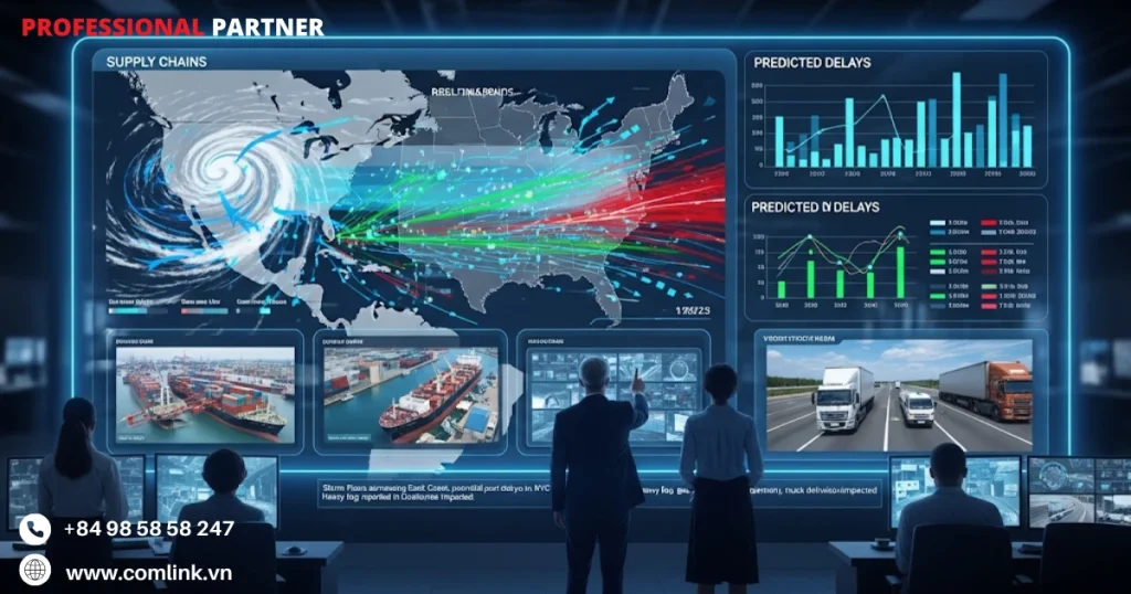 Dữ liệu thời tiết và giao thông cấp cho AI