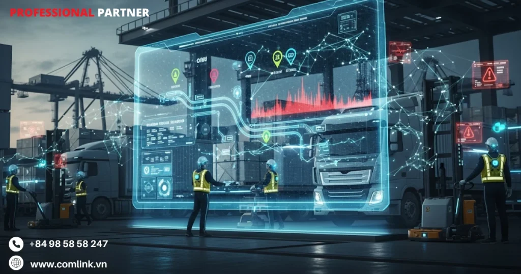 IoT an toàn lao động trong ngành vận tải và logistics