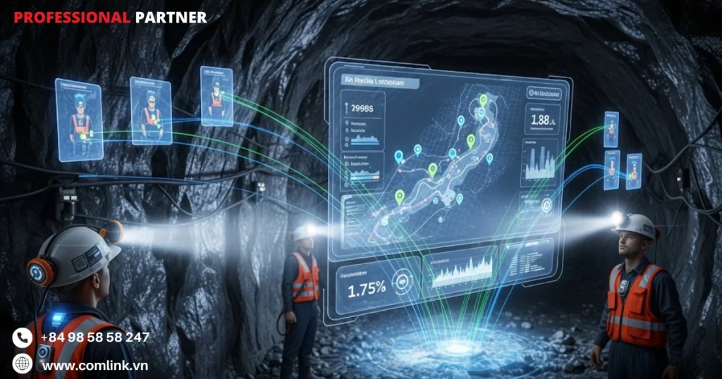IoT an toàn lao động trong ngành khai thác mỏ