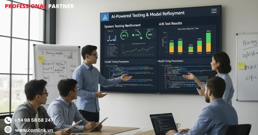 Kiểm tra hệ thống và tinh chỉnh mô hình AI định giá