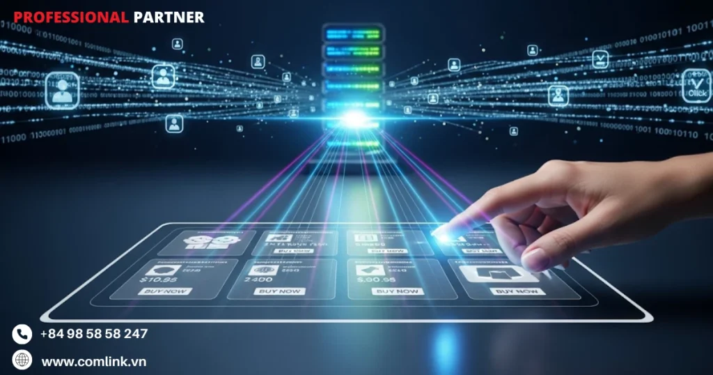 Quy trình hoạt động của hệ thống gợi ý